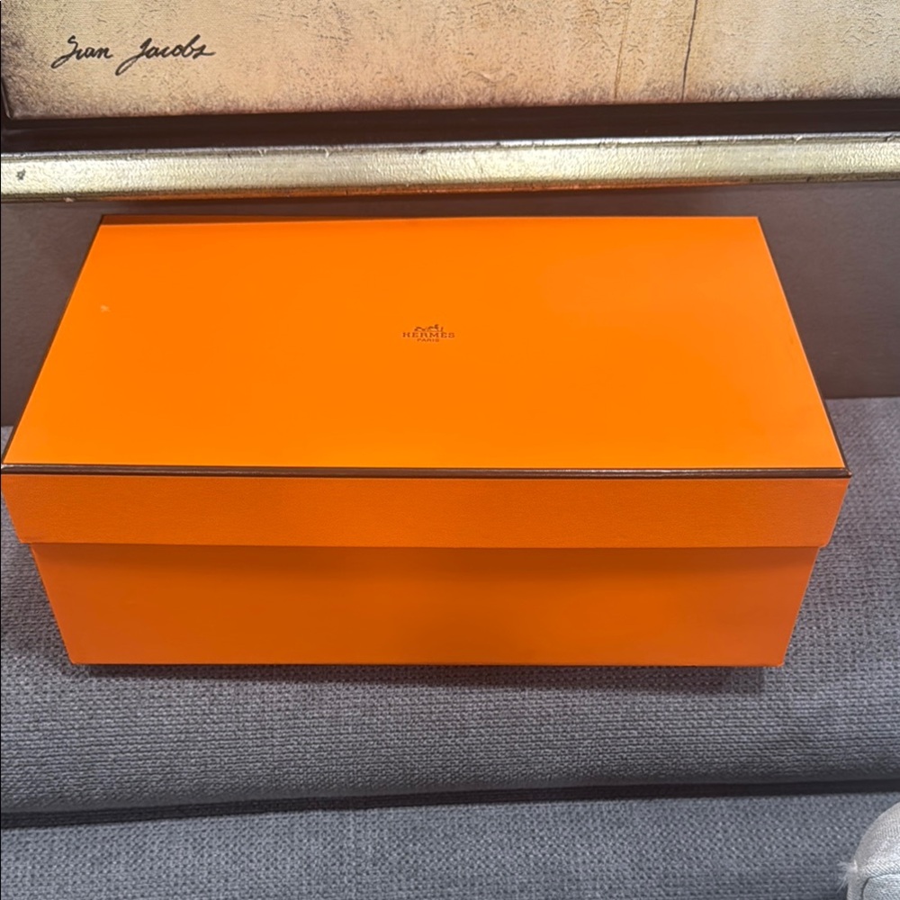 Hermes Orange Storage Box
